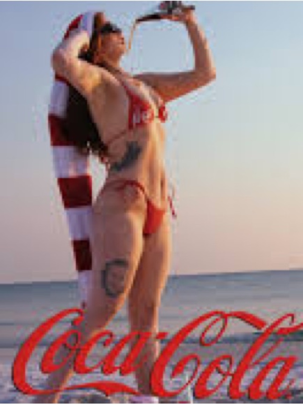 Coca-Cola Red String Bikini bottom 👙 - Picture 7 of 8